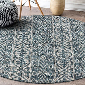 Sun shower 81250TLB Teal/Beige Rug