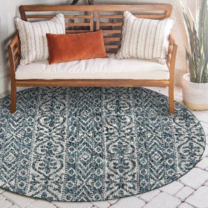 Sun shower 81250TLB Teal/Beige Rug