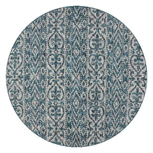 Sun shower 81250TLB Teal/Beige Rug