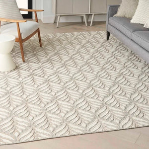 Aloha ALH35 Ivory/Grey Area Rug