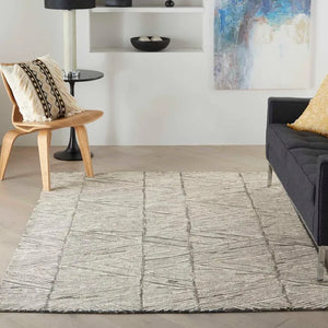 Colorado CLR01 Grey/White Rug