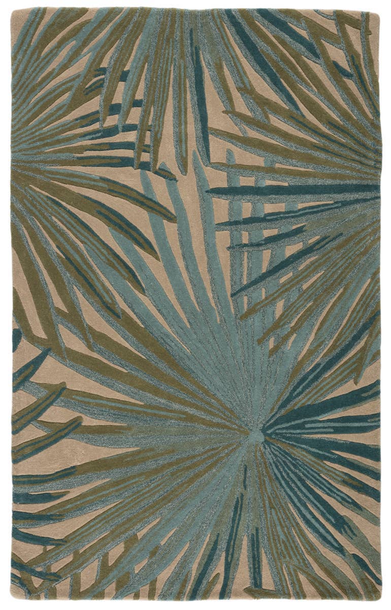 Coastal Seaside COS33 Blue/Green Rug