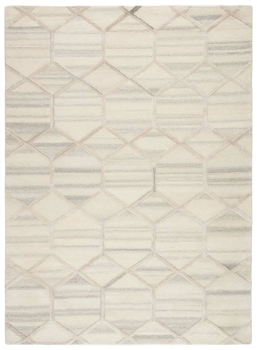 City CT105 Cleveland Cream / Gray Rug