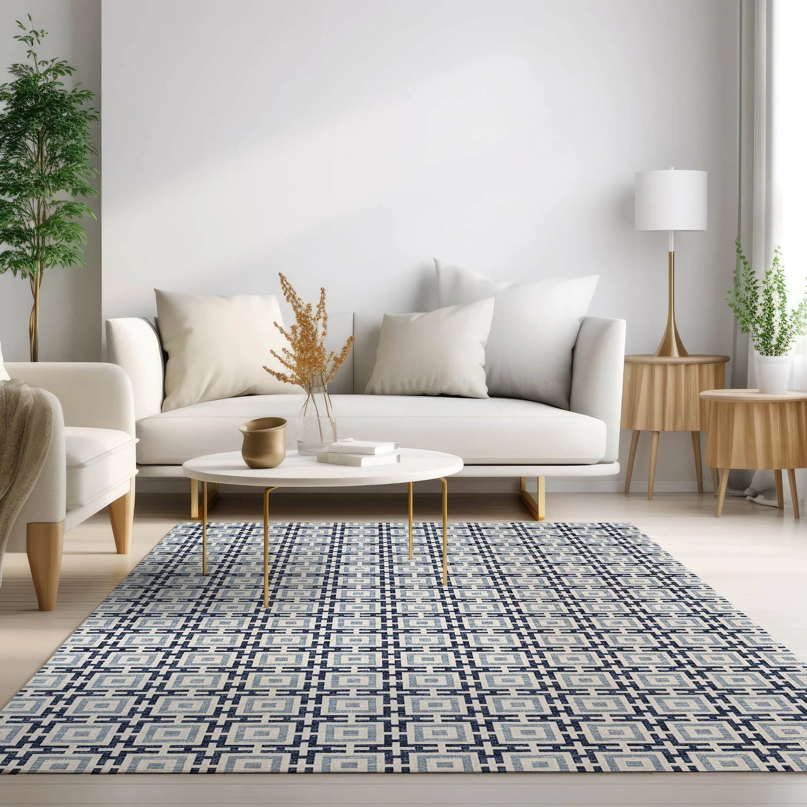 Marlo MO1 Navy Rug