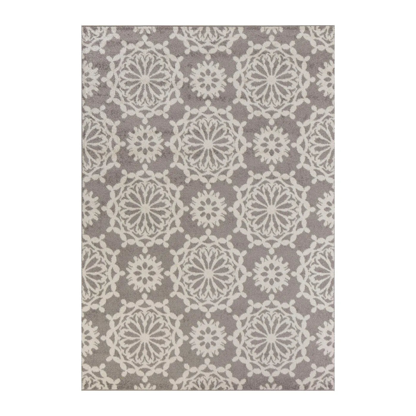 Skyline 6419 Grey/Ivory Flora Rug