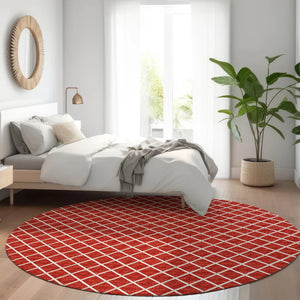 York YO1 Red Rug - Baconco