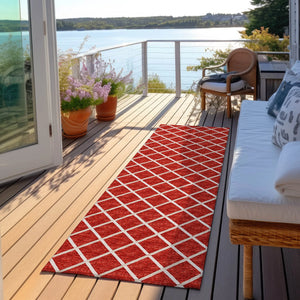 York YO1 Red Rug - Baconco