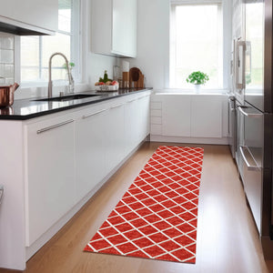 York YO1 Red Rug - Baconco