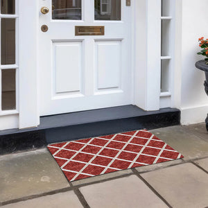 York YO1 Red Rug - Baconco