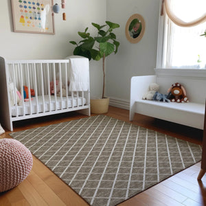 York YO1 Taupe Rug