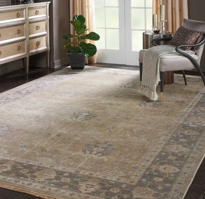 Aldora ALD07 Pewter Rug - Baconco