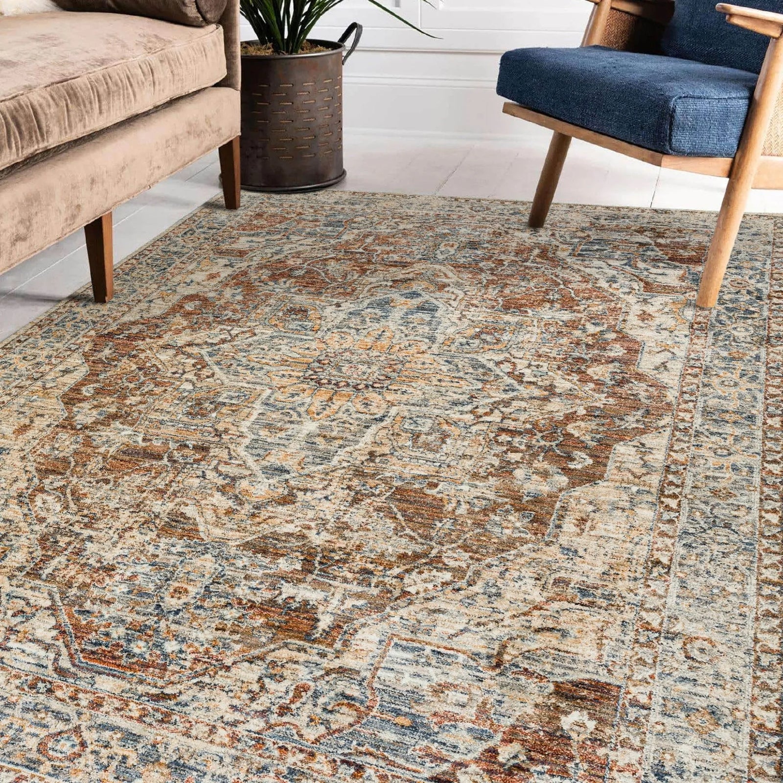 Bergama BE9 Spice Rug - Baconco