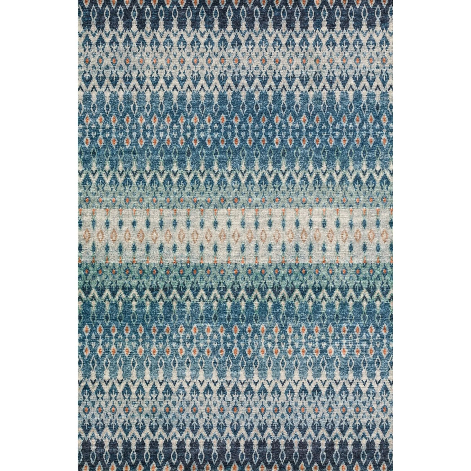 Brisbane BR1 Indigo Rug - Baconco