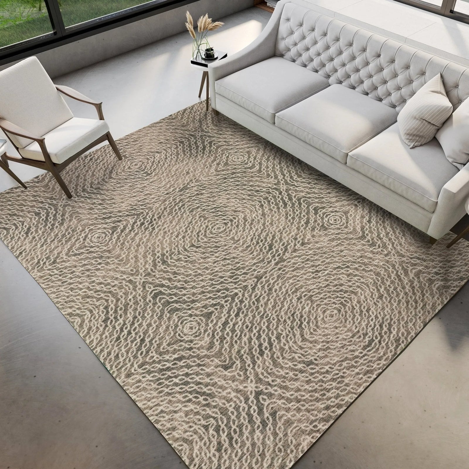 Brisbane BR3 Mink Rug - Baconco