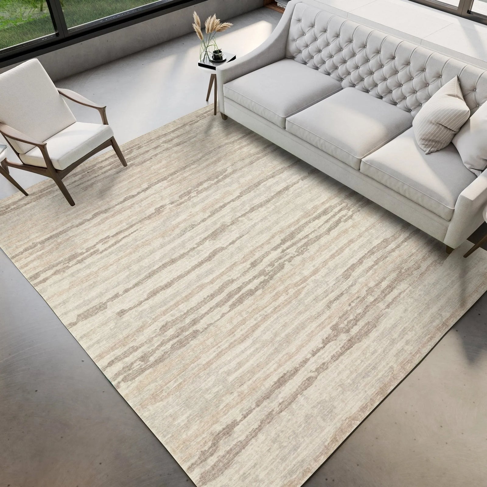 Brisbane BR4 Linen Rug - Baconco