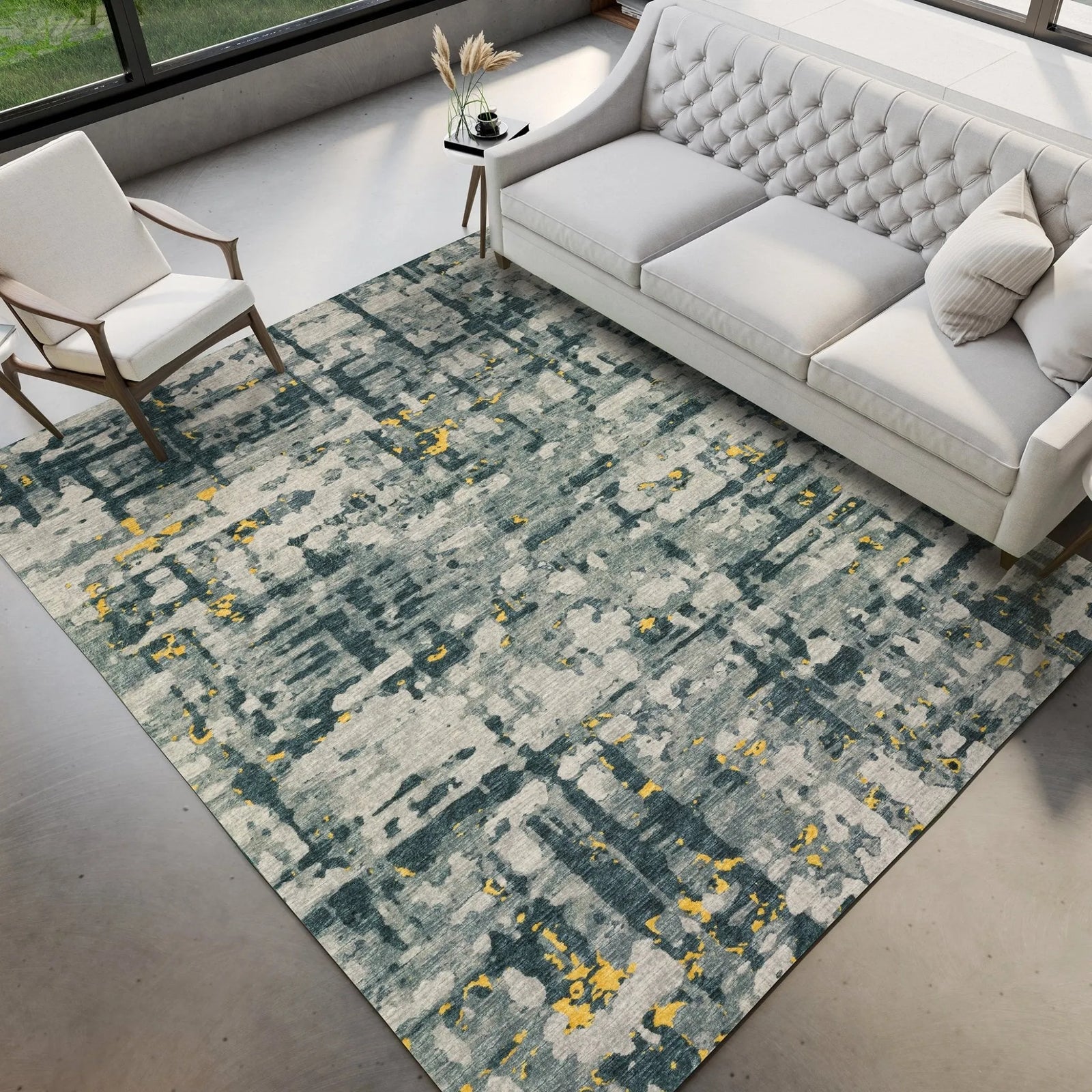 Brisbane BR5 Gold Rug - Baconco