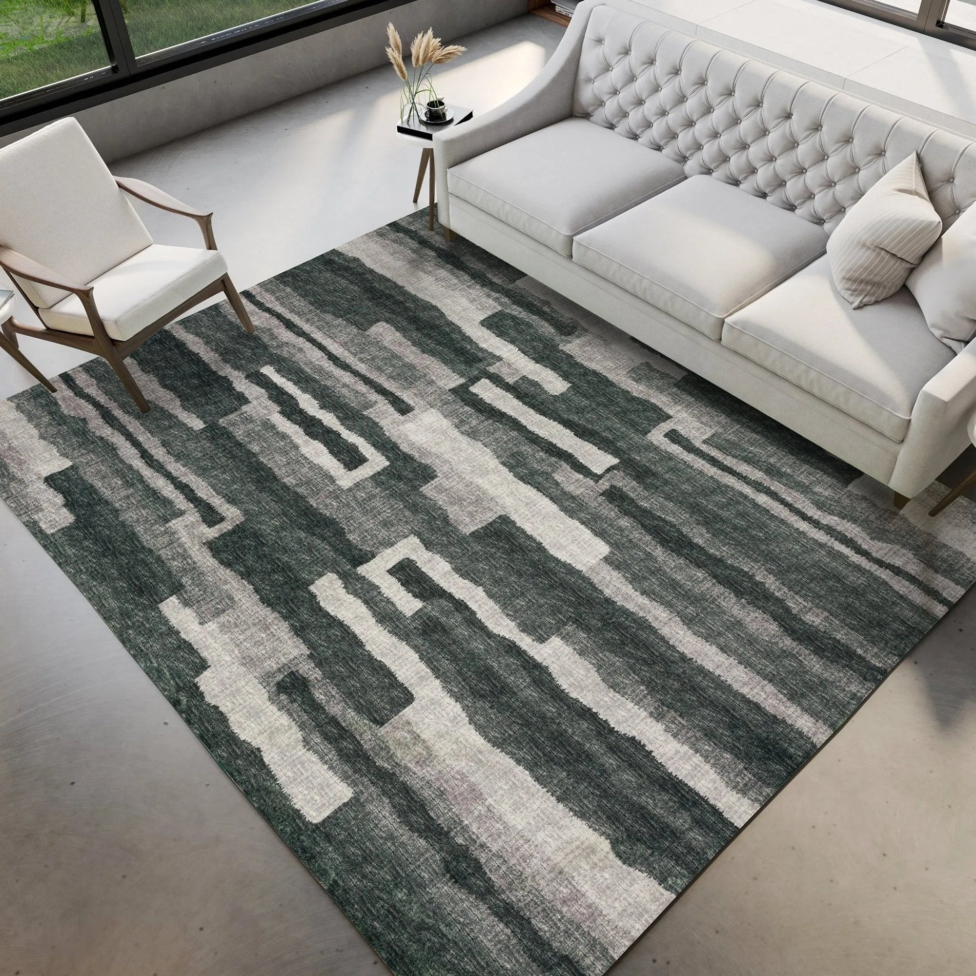 Brisbane BR7 Midnight Rug - Baconco