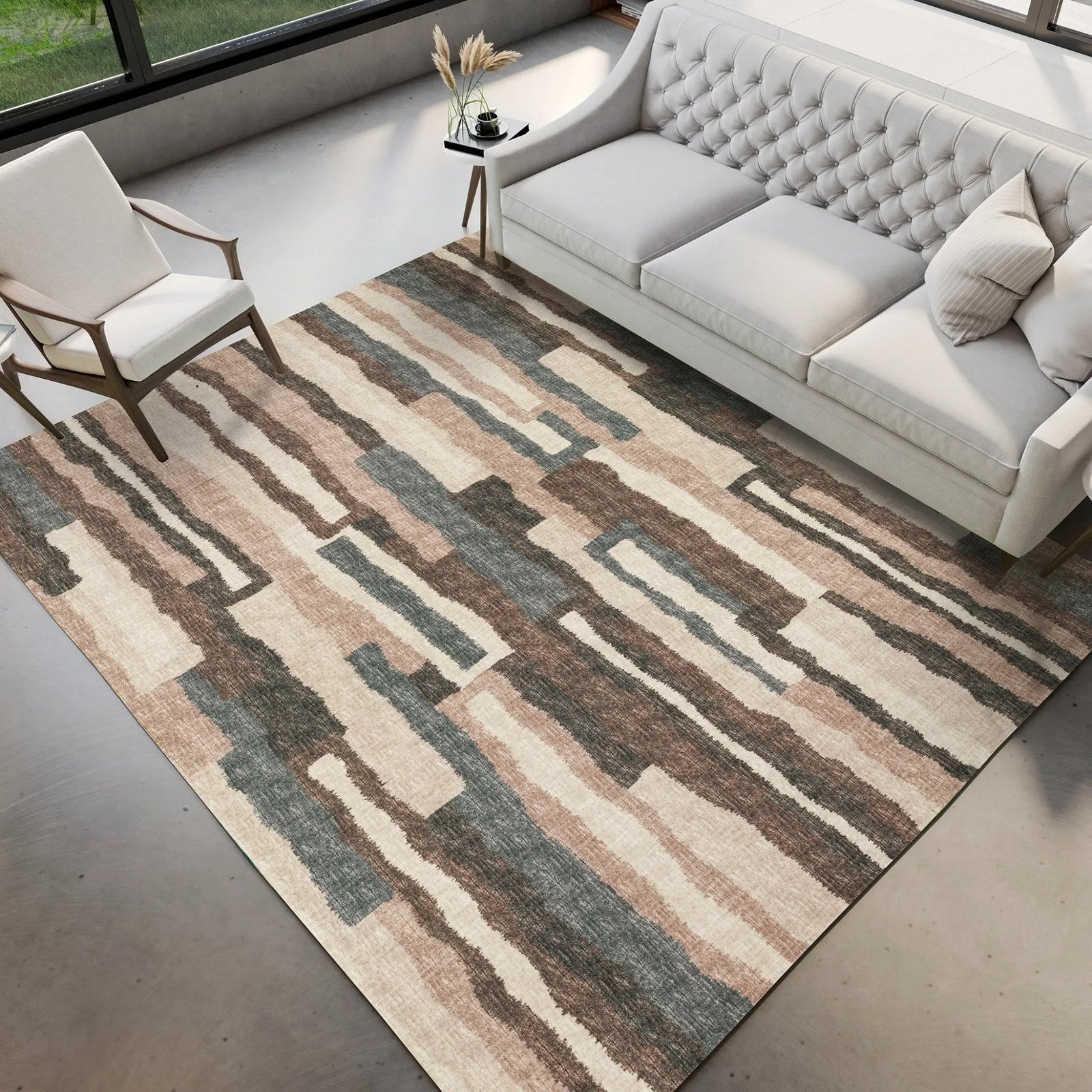 Brisbane BR7 Sable Rug - Baconco