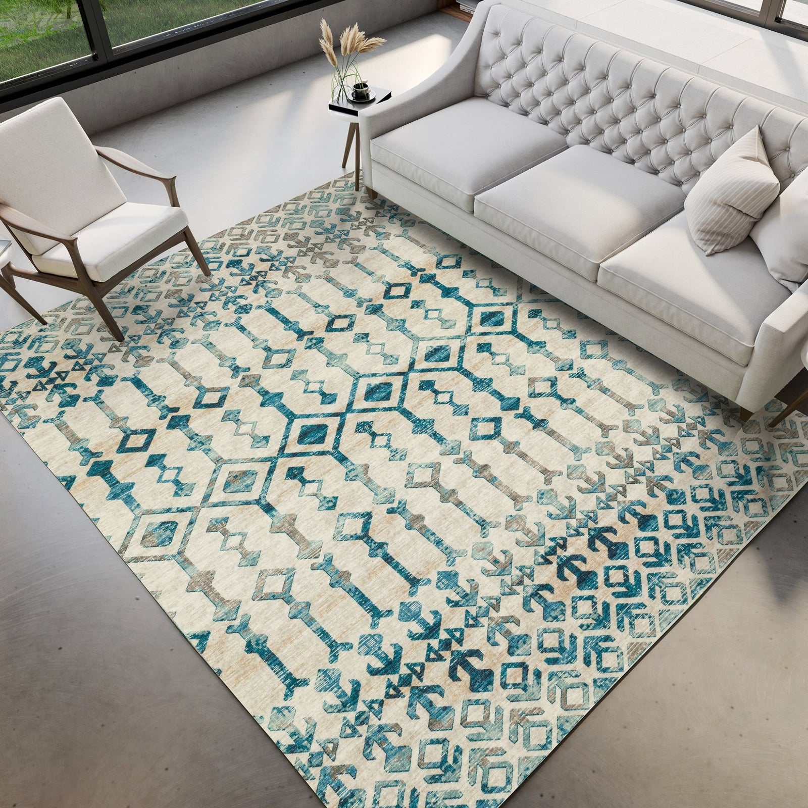 Brisbane BR8 Linen Rug - Baconco