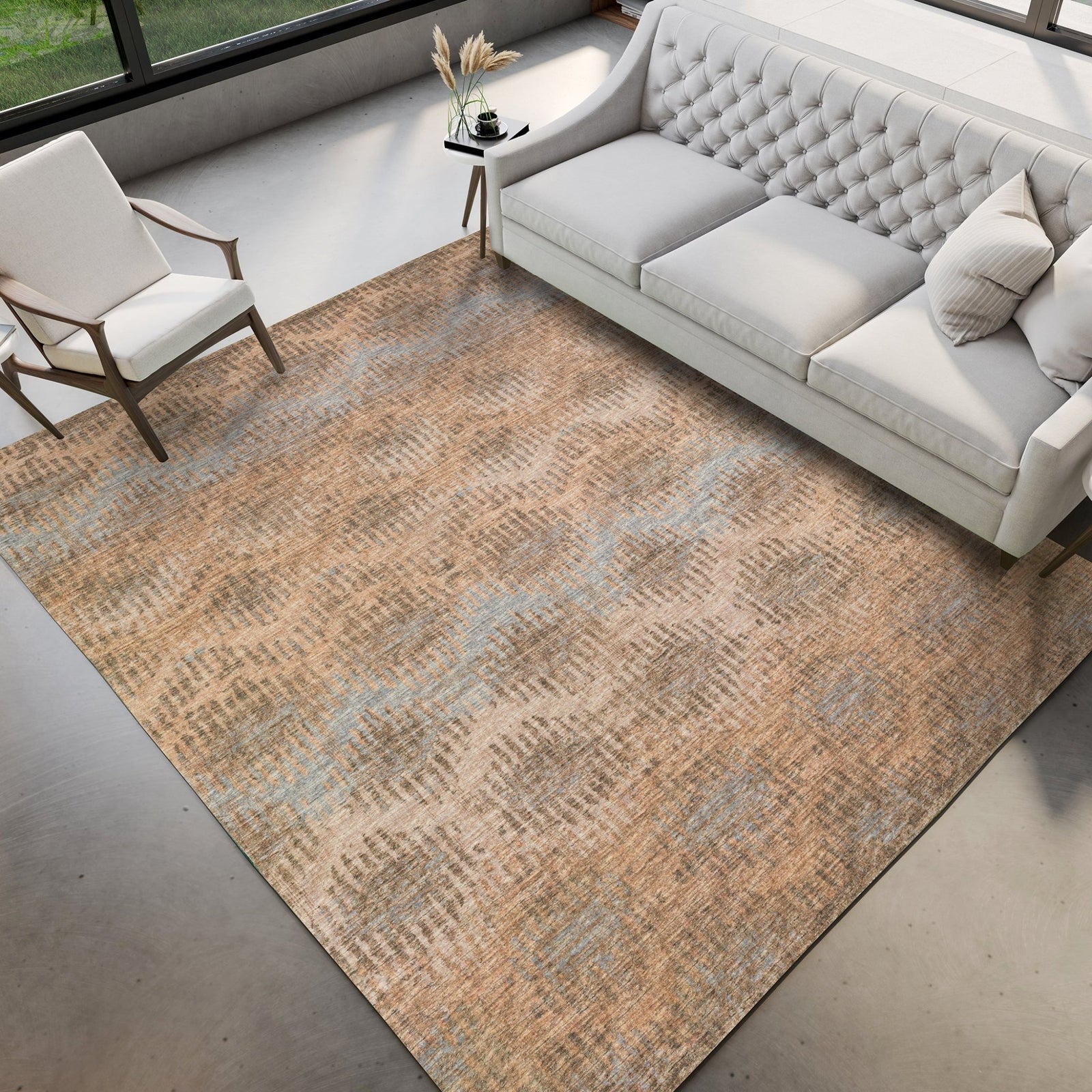 Brisbane BR9 Sandstone Rug - Baconco