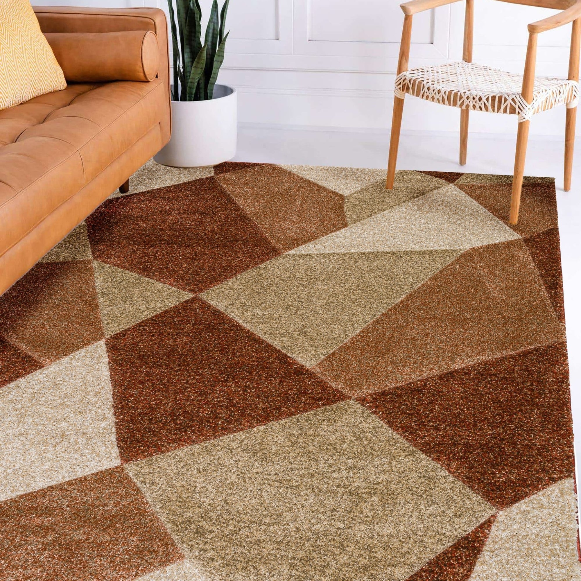 Carmona CO1 Paprika Rug - Baconco