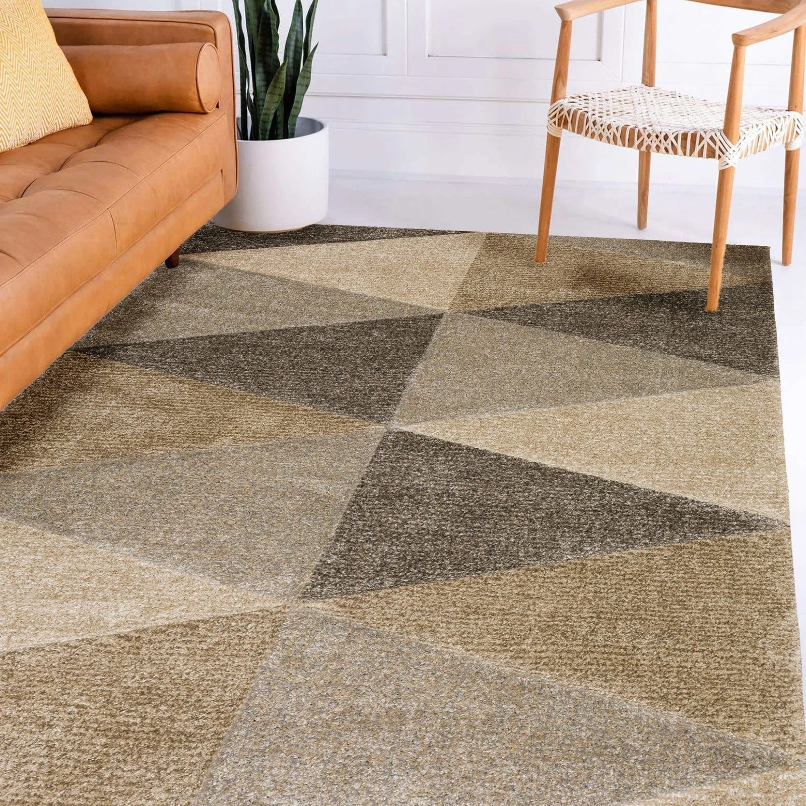 Carmona CO6 Khaki Rug - Baconco