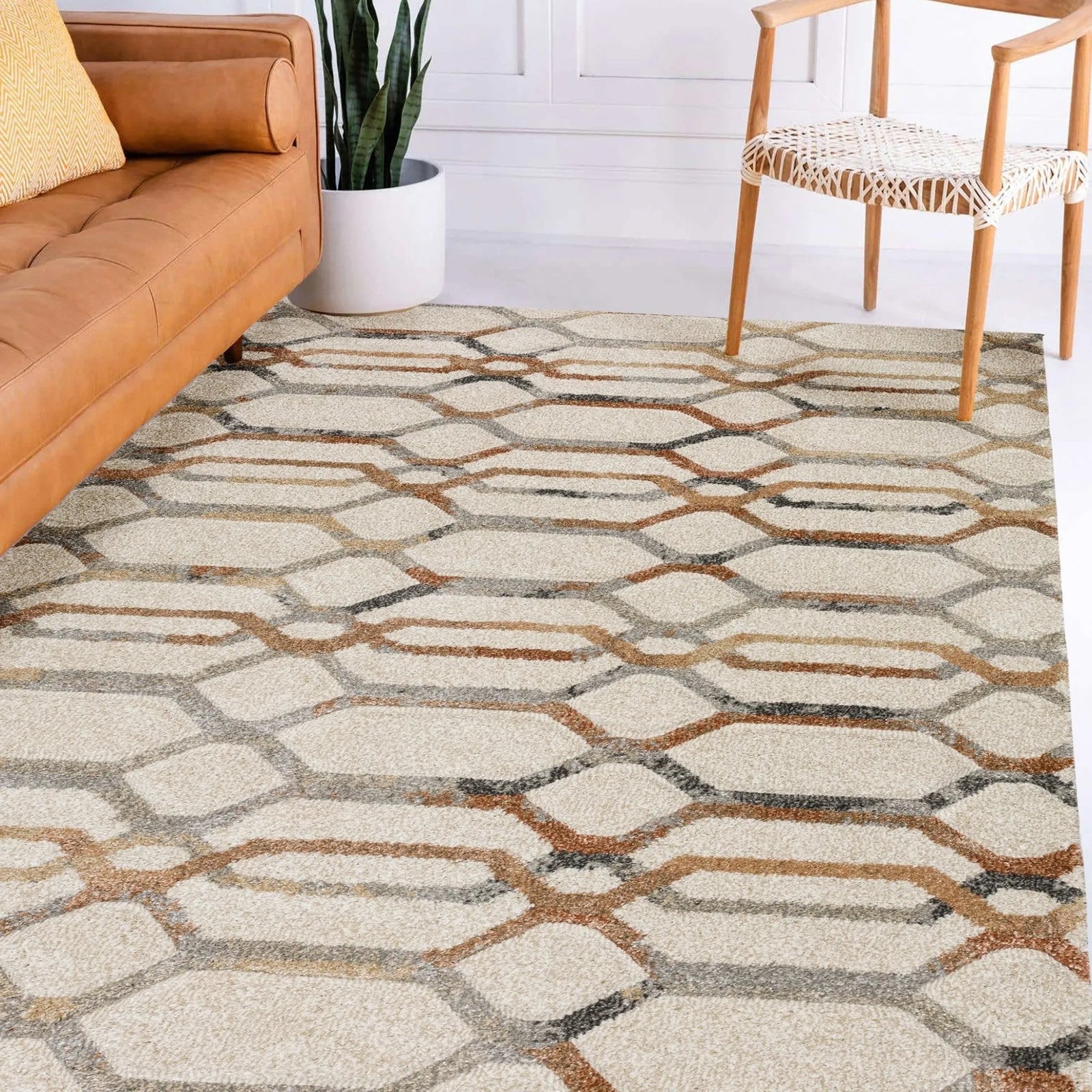 Carmona CO7 Linen Rug - Baconco