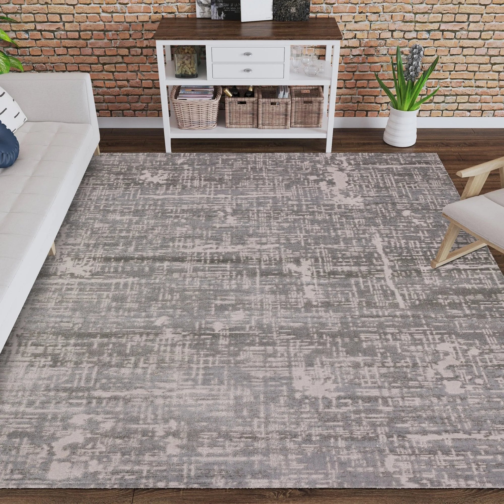 Cascina CC5 Graphite Rug - Baconco