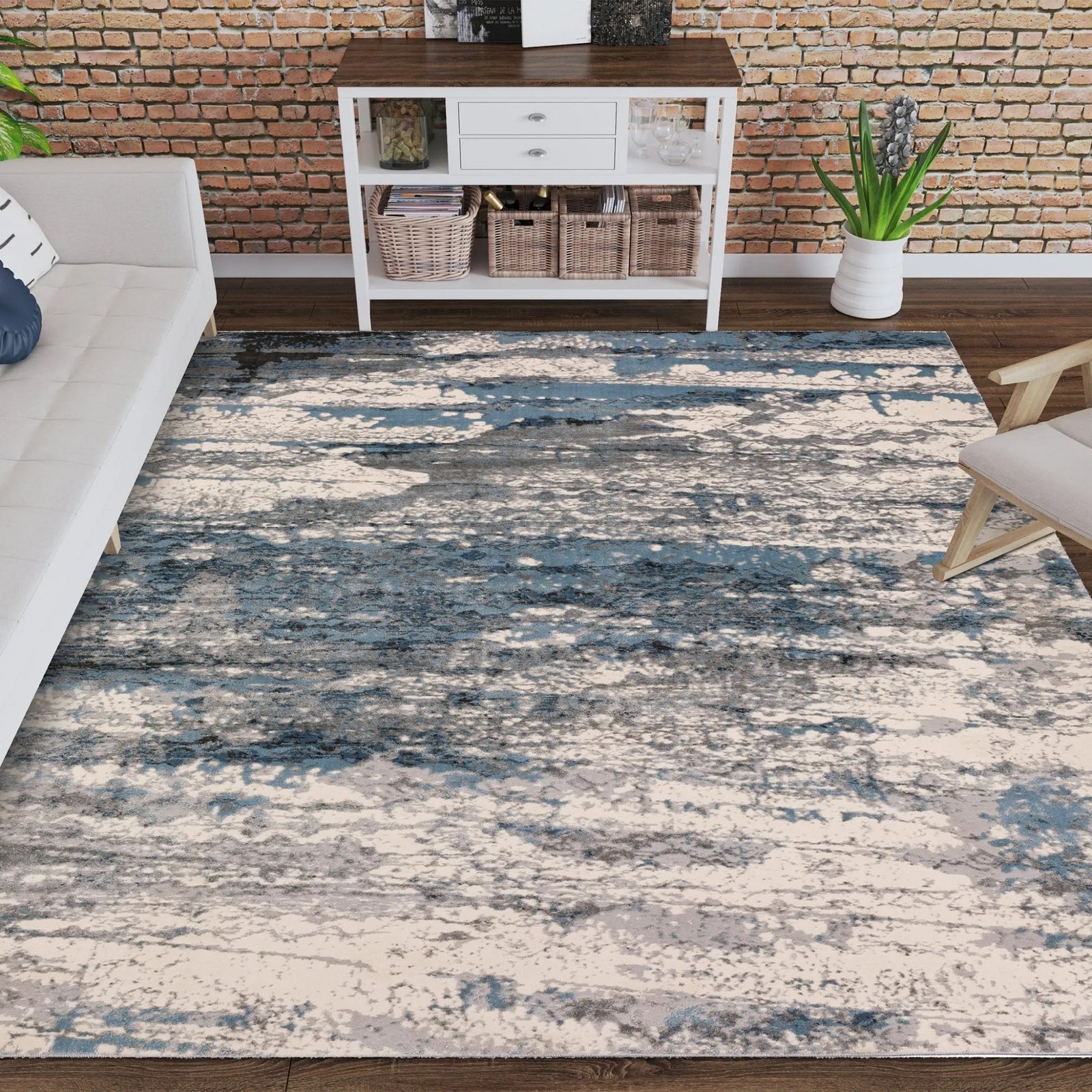 Cascina CC6 Indigo Rug - Baconco