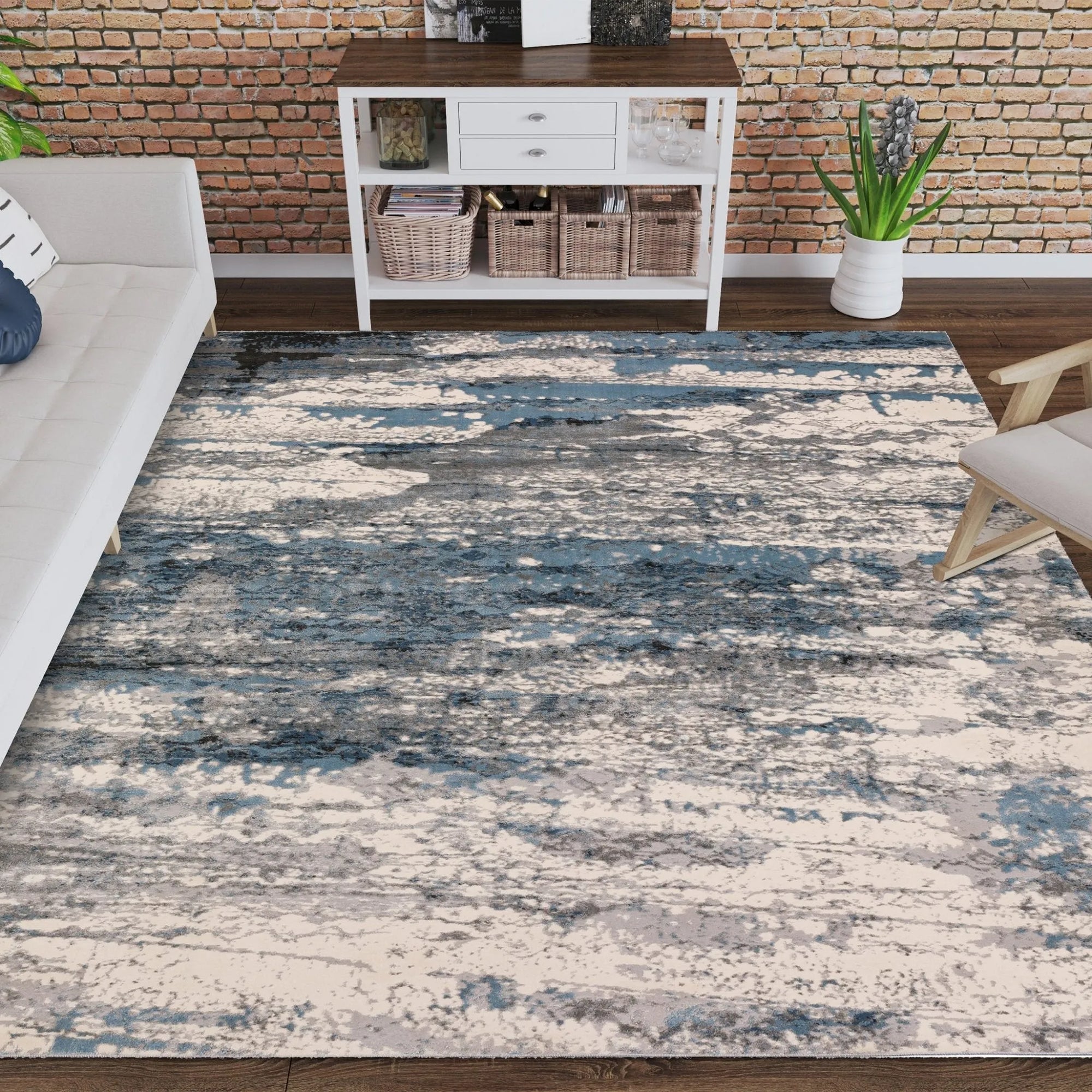 Cascina CC6 Indigo Rug - Baconco