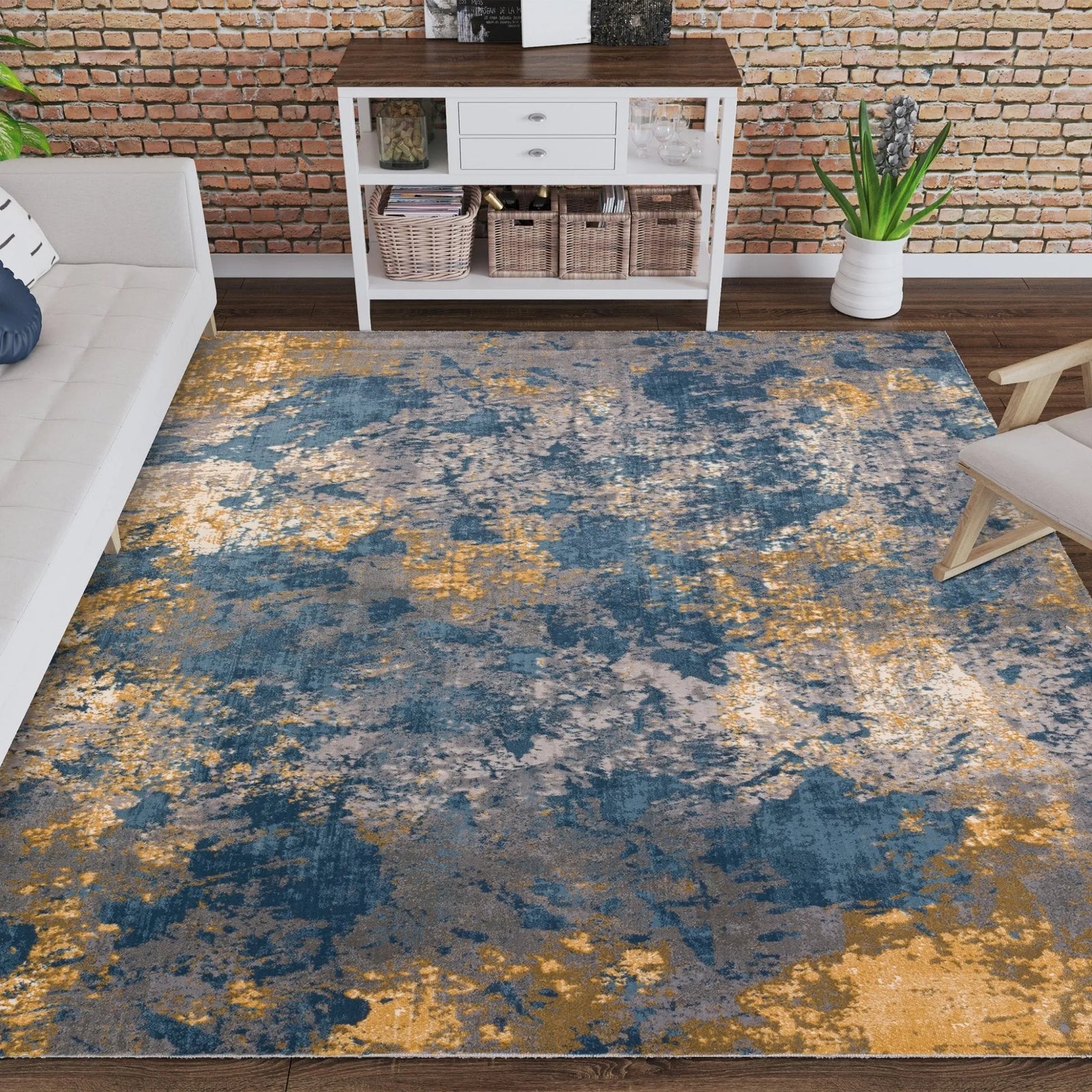 Cascina CC9 Indigo Rug - Baconco