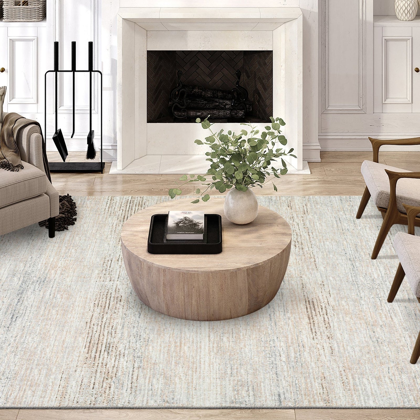 Ciara CR1 Linen Rug - Baconco