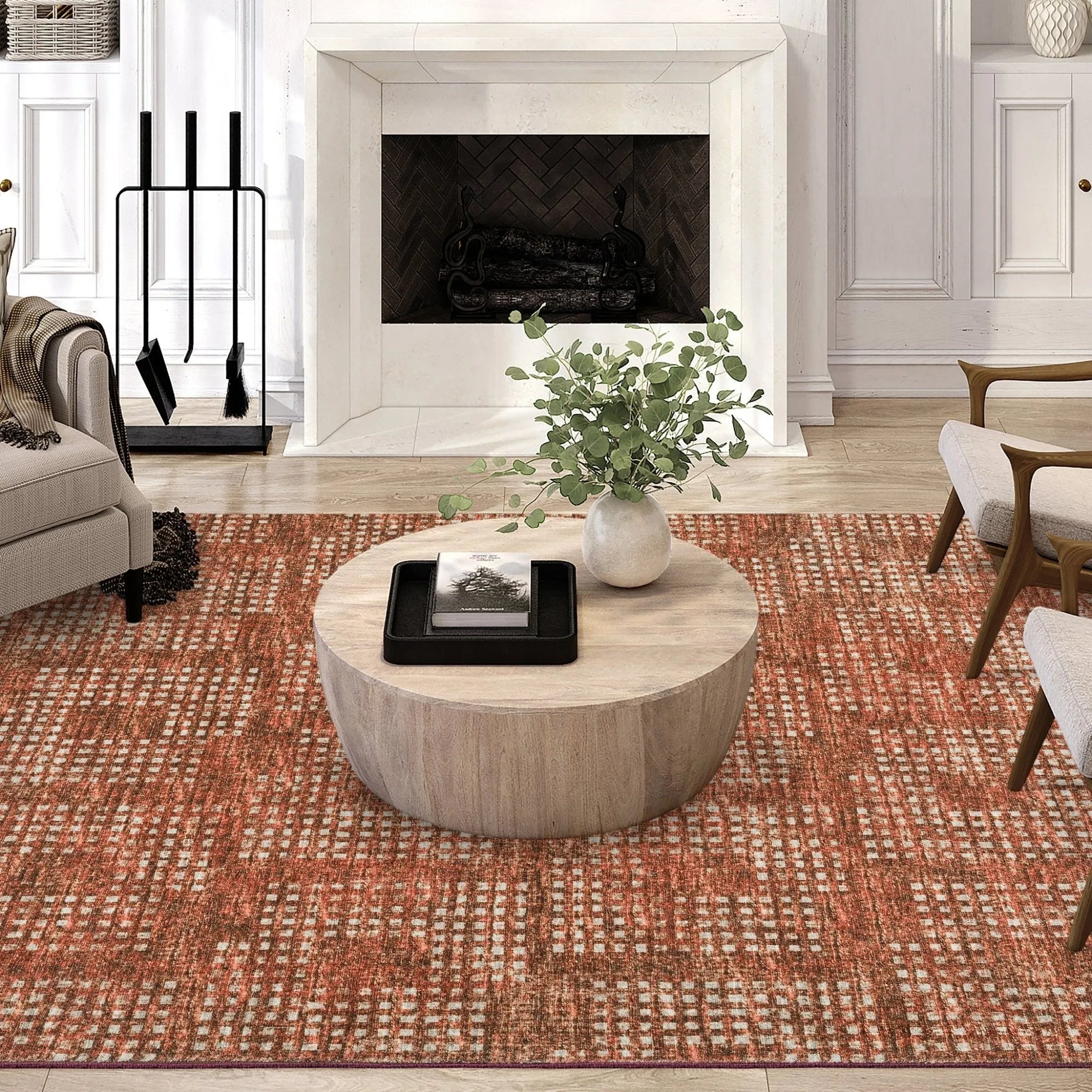 Delano DA1 Paprika Rug - Baconco