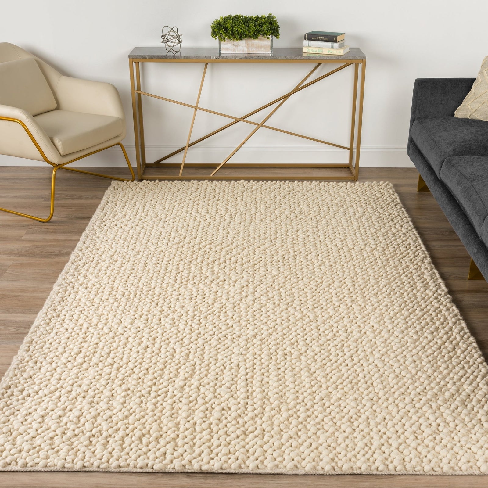 Gorbea GR1 Vanilla Rug - Baconco