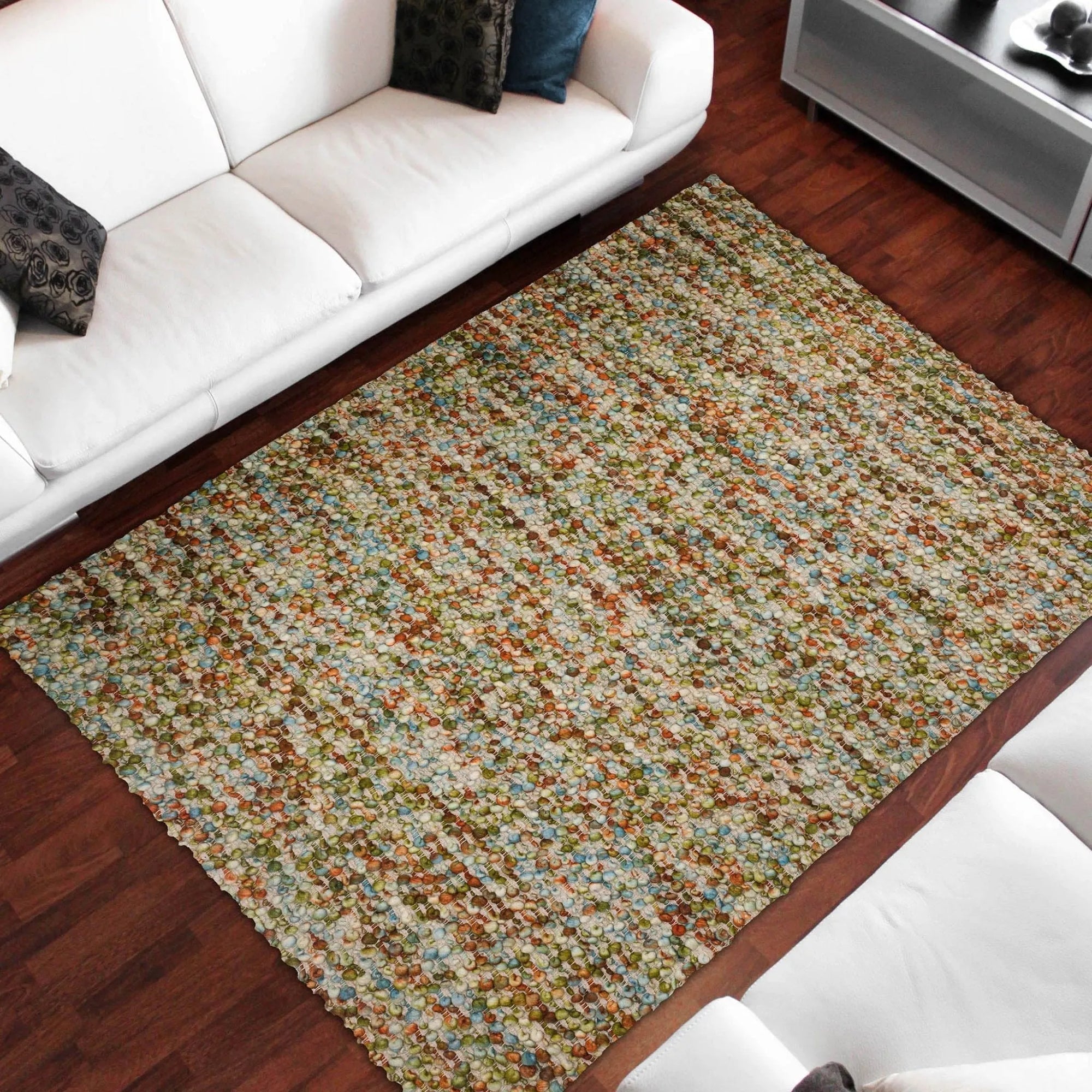 Hanu HU1 Green Rug - Baconco