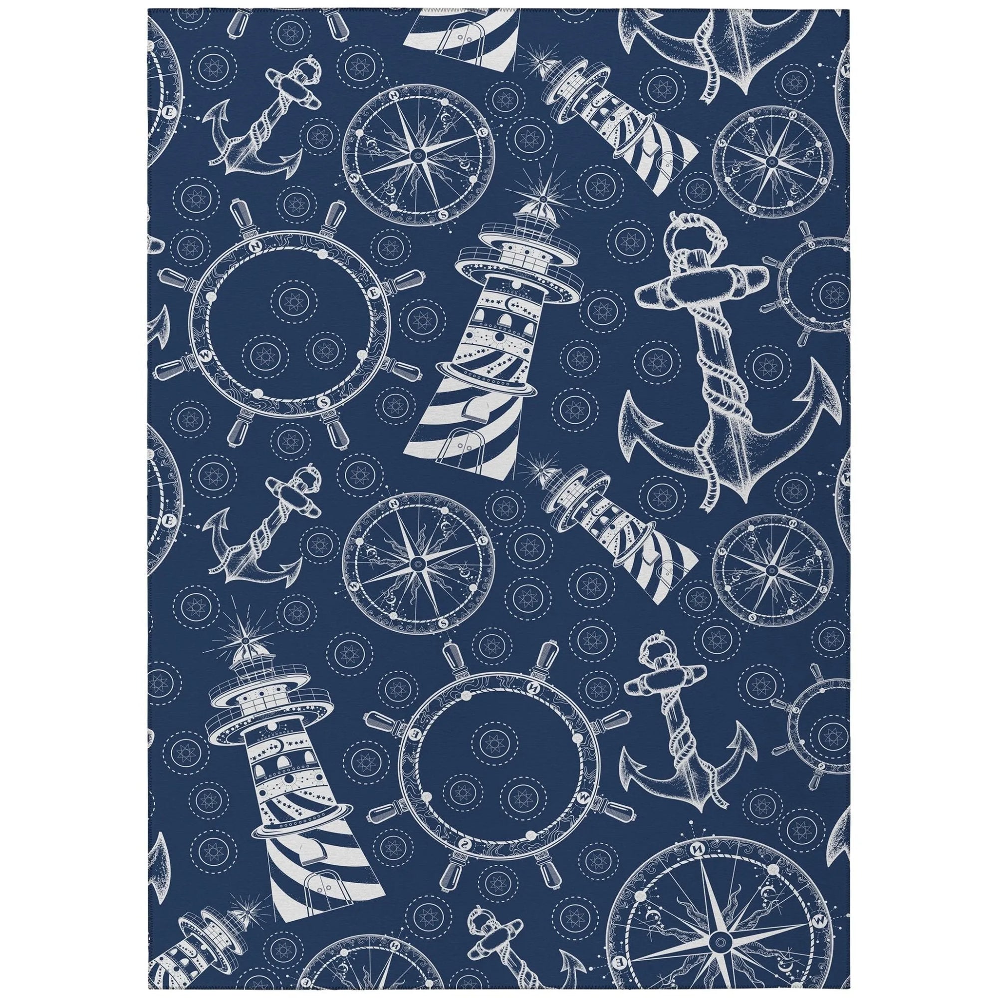 Harbor HA9 Navy Rug - Baconco