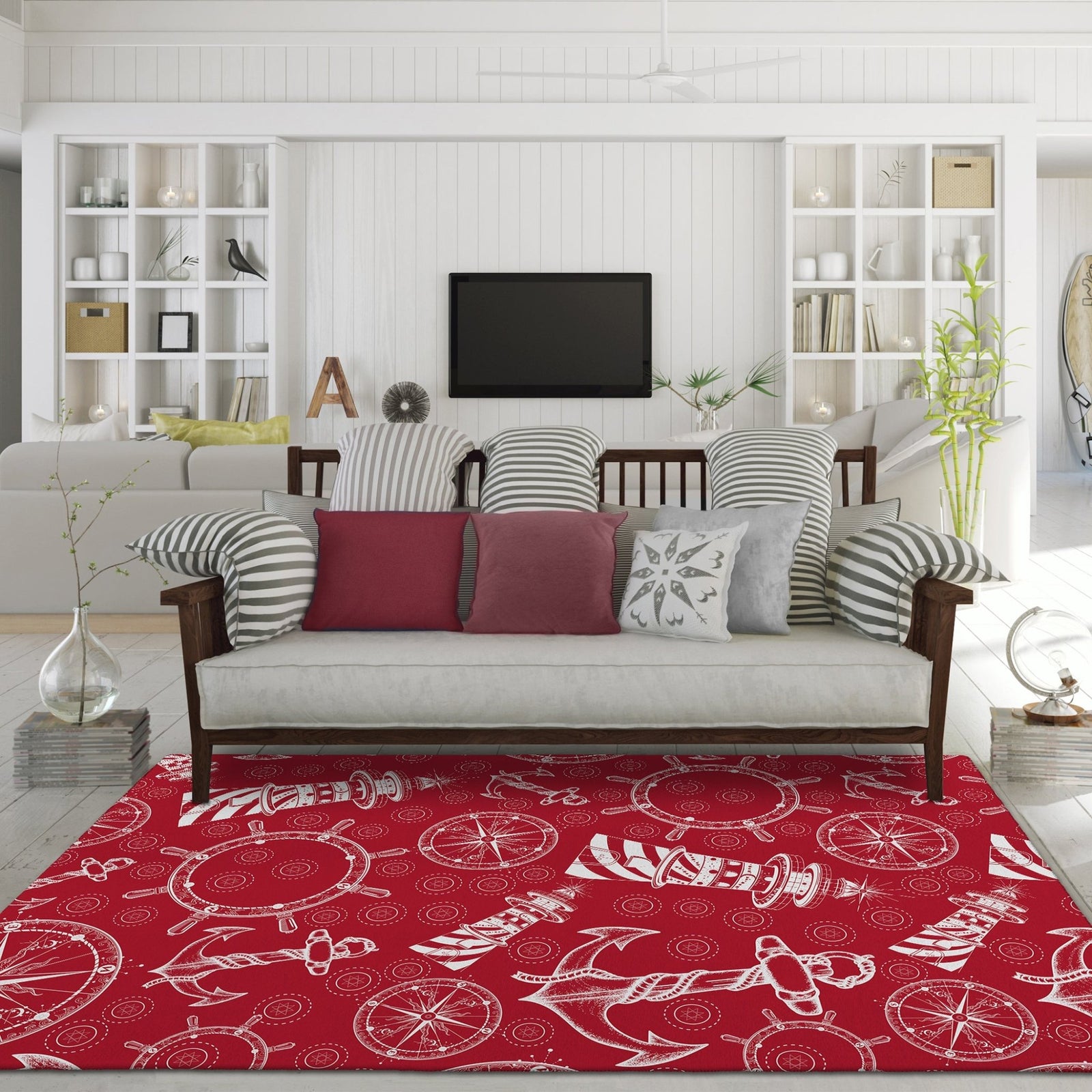 Harbor HA9 Red Rug - Baconco