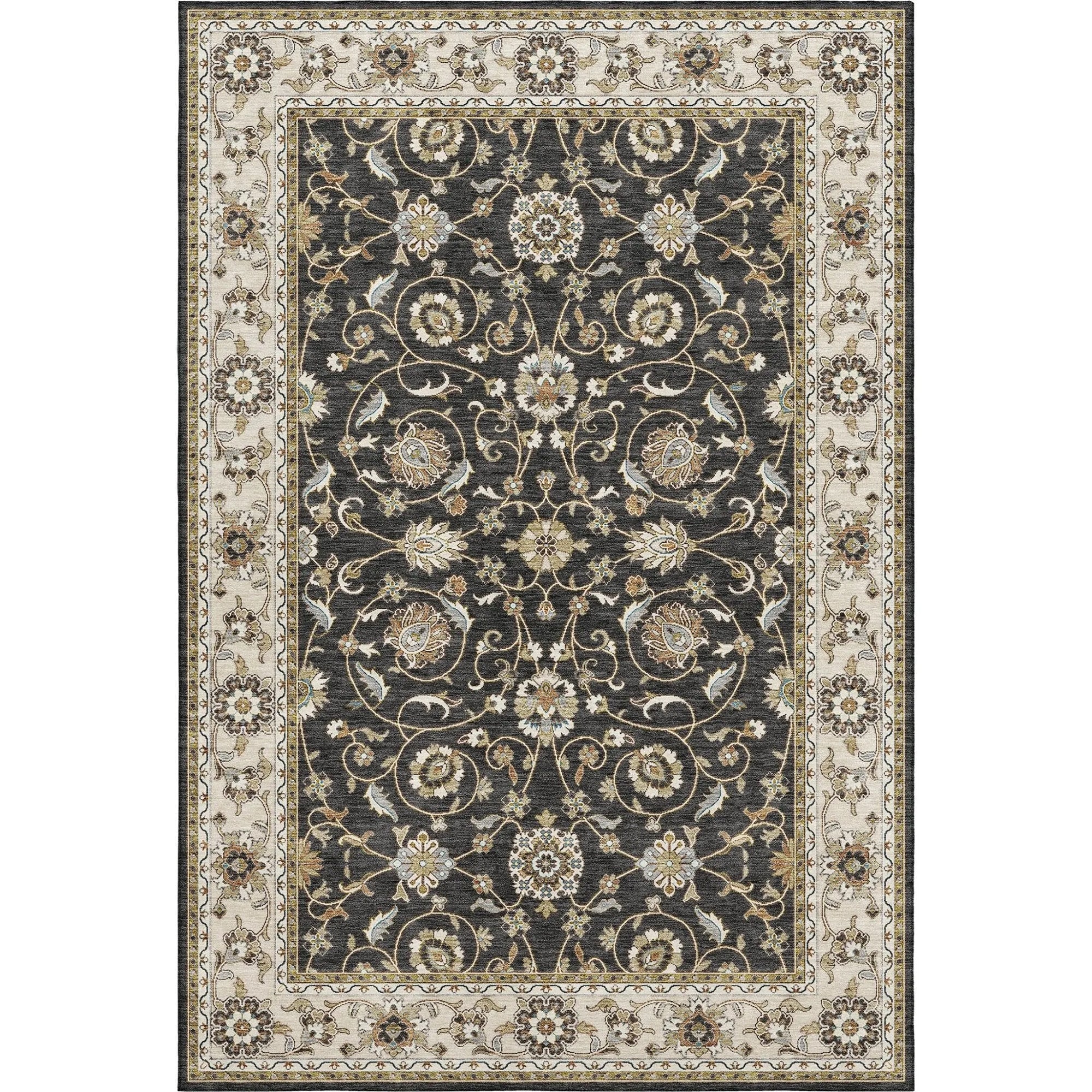 Hatay HY1 Black Rug - Baconco