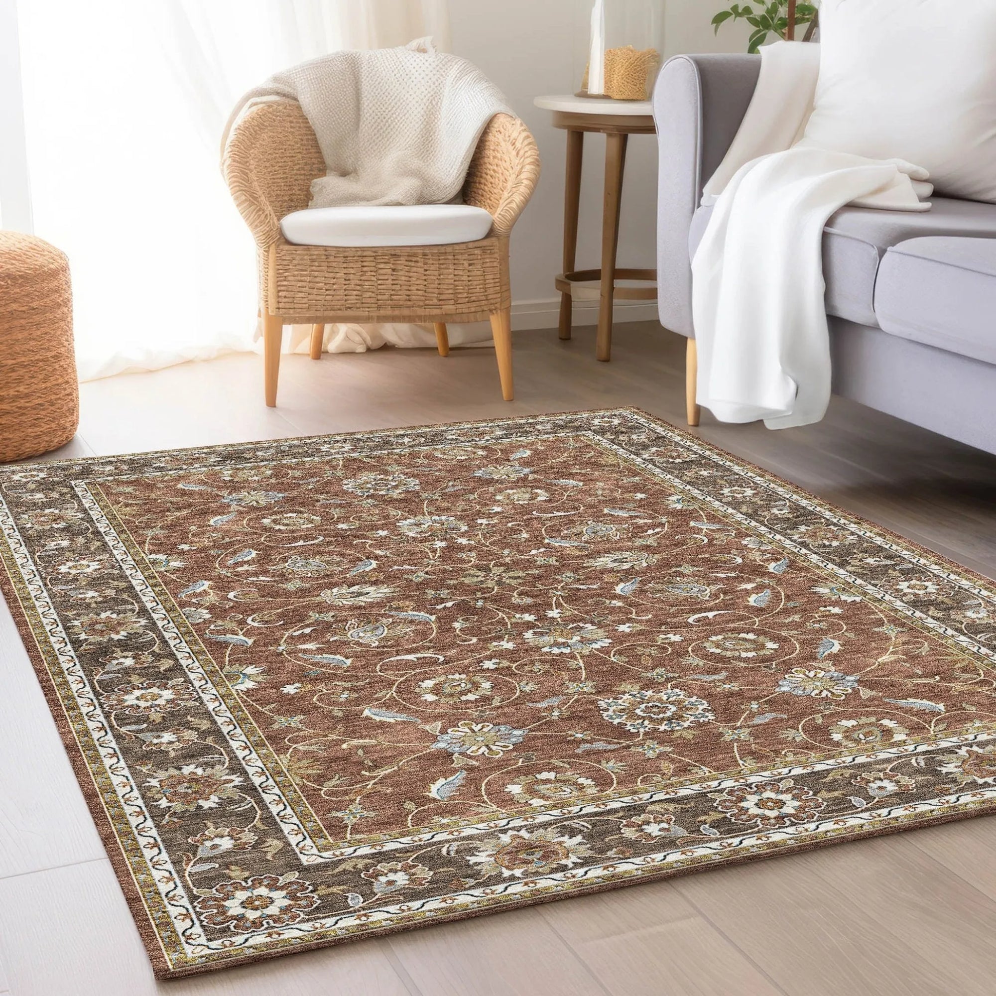 Hatay HY1 Paprika Rug - Baconco