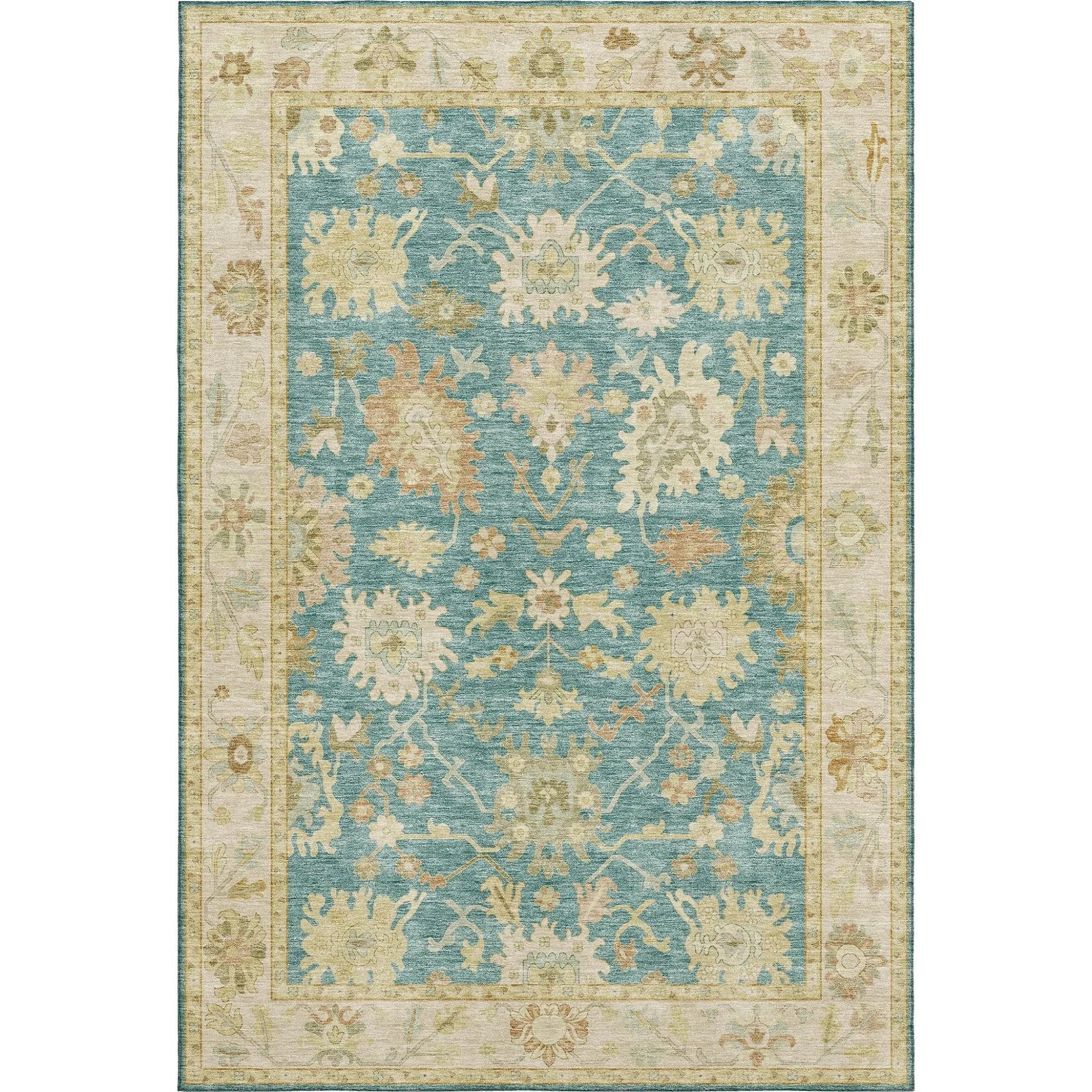 Hatay HY2 Teal Rug - Baconco