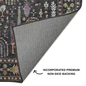 Hatay HY5 Black Rug - Baconco