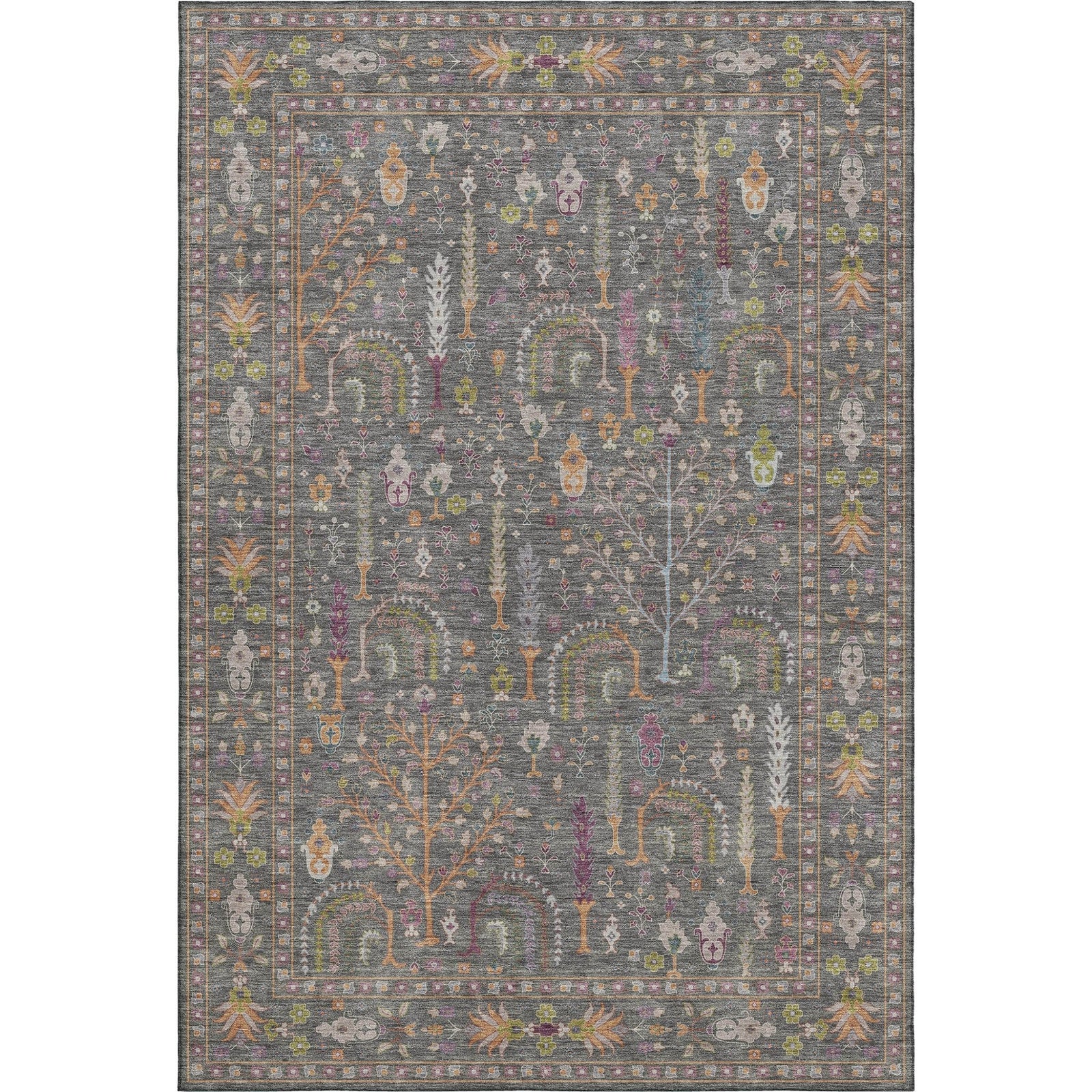 Hatay HY5 Grey Rug - Baconco