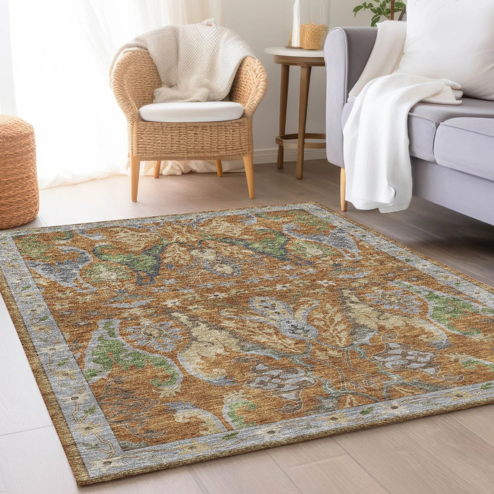 Hatay HY6 Copper Rug - Baconco