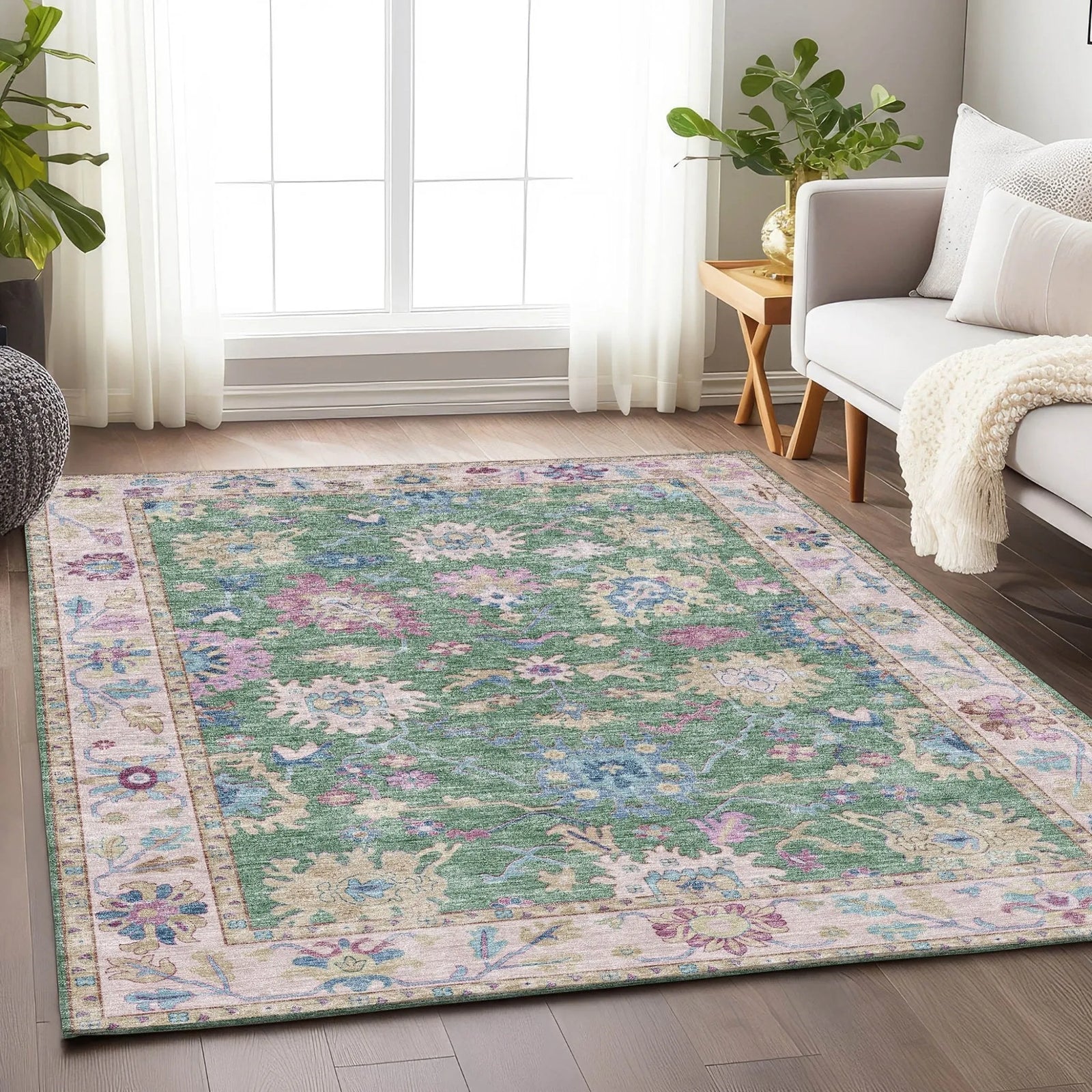 Hatay HY7 Lime Rug - Baconco