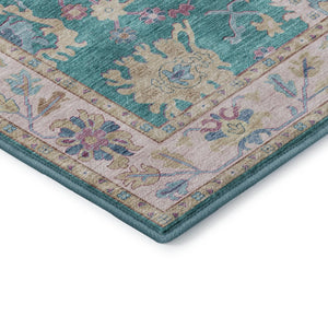 Hatay HY7 Teal Rug - Baconco