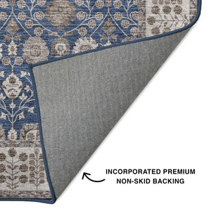 Hatay HY8 Navy Rug - Baconco