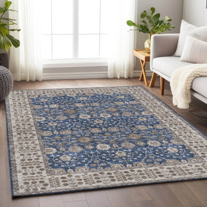 Hatay HY8 Navy Rug - Baconco