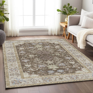 Hatay HY9 Brown Rug - Baconco