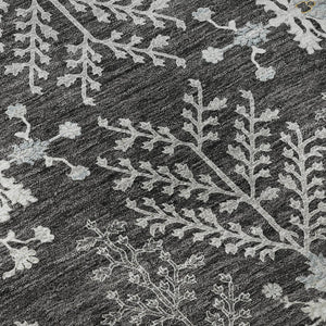 Hatay HY9 Charcoal Rug - Baconco