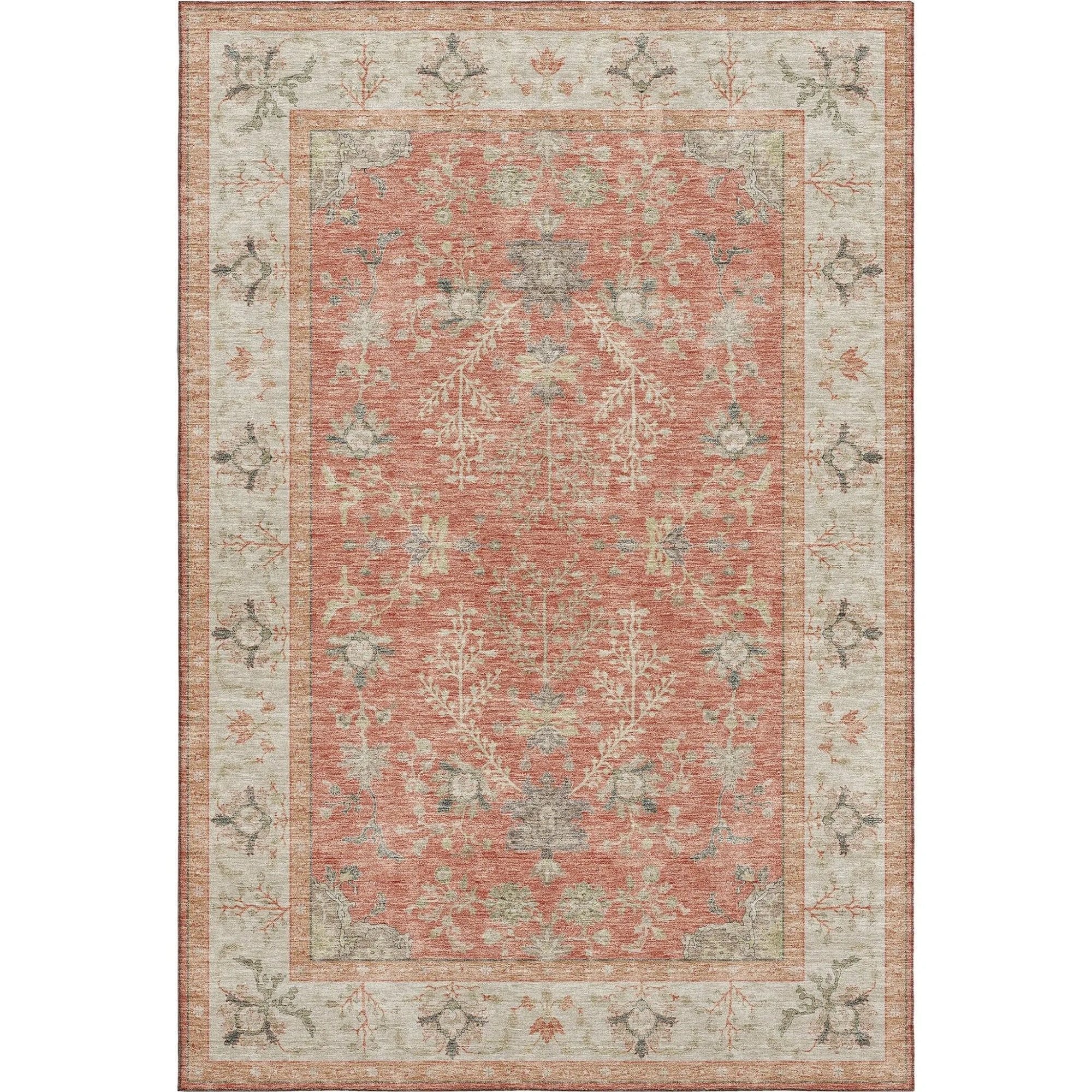 Hatay HY9 Coral Rug - Baconco